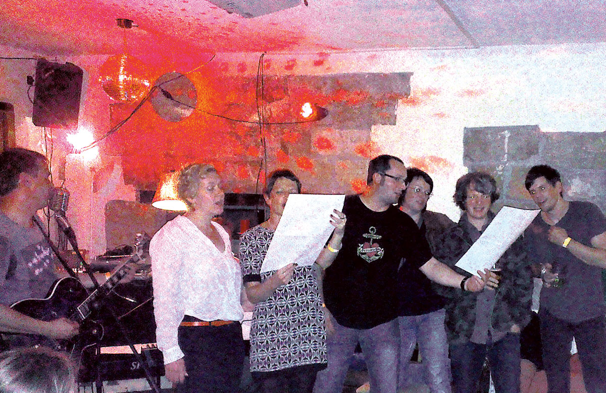 King Creole - 10 Jahre Grafikladen Feier Dresden 2014