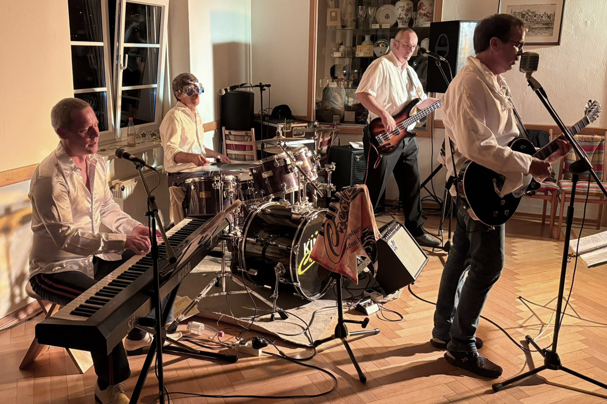 Band Auftritt von King Creole am 06.09.2025 zur Geburtstagsparty vom Ruderverein Dresden