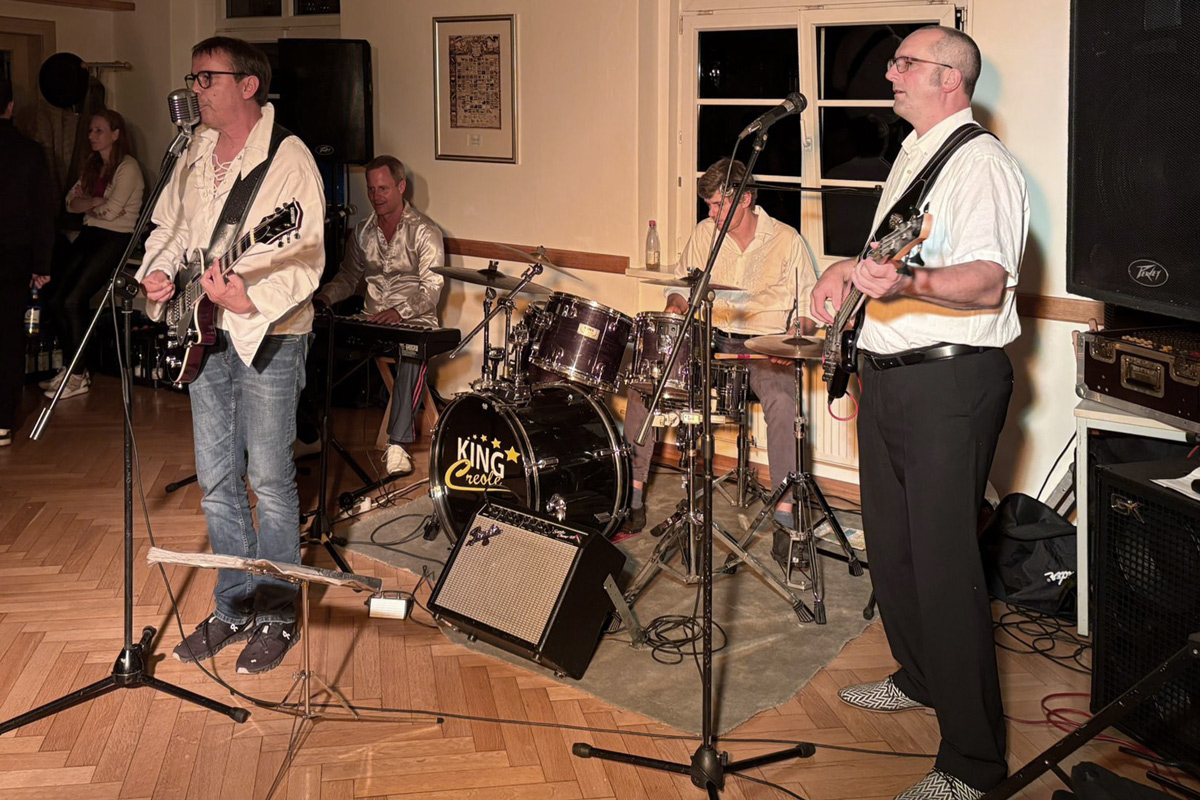 Band Auftritt von King Creole am 06.09.2025 zur Geburtstagsparty vom Ruderverein Dresden