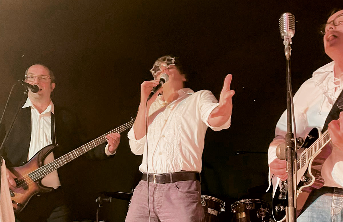 Rock’n’Roll Auftritt, der Band King Creole zum 50. Geburtstag, am 30.11.2024 in der Mietwirtschaft "Zur Eule"