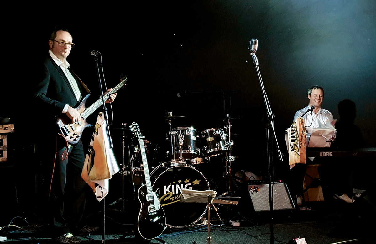 Rock’n’Roll Auftritt, der Band King Creole zum 50. Geburtstag, am 30.11.2024 in der Mietwirtschaft "Zur Eule"
